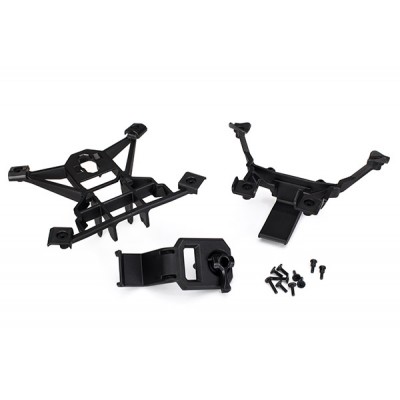BODY MOUNTS ( FRONT AND REAR ) WITH SCREWS - TRAXXAS X-MAXX 7715